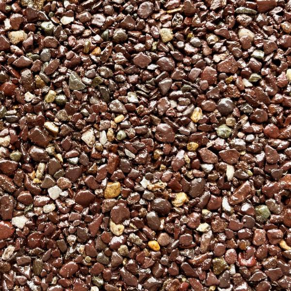 Bordeaux resin-bound aggregate colour sample
