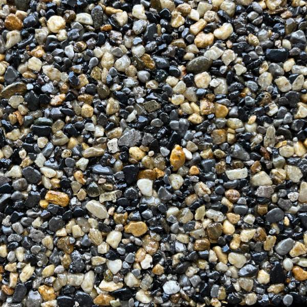 London Stone resin-bound aggregate colour sample