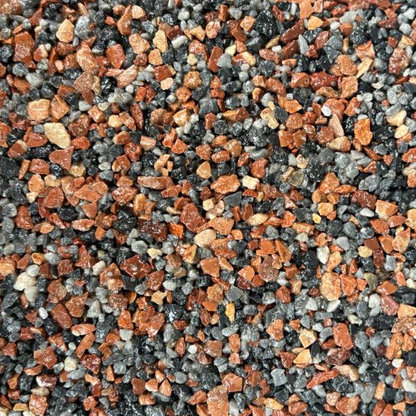 Milanomarble resin-bound aggregate colour sample