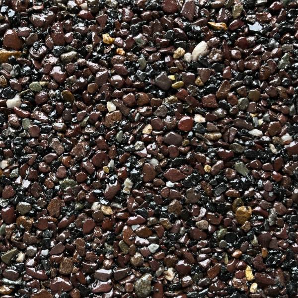 Pompeii resin-bound aggregate colour sample
