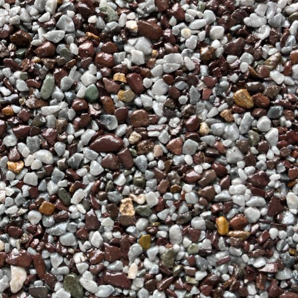 Purple Rain resin-bound aggregate colour sample