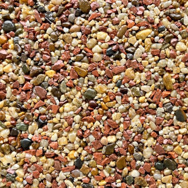 Sedona resin-bound aggregate colour sample