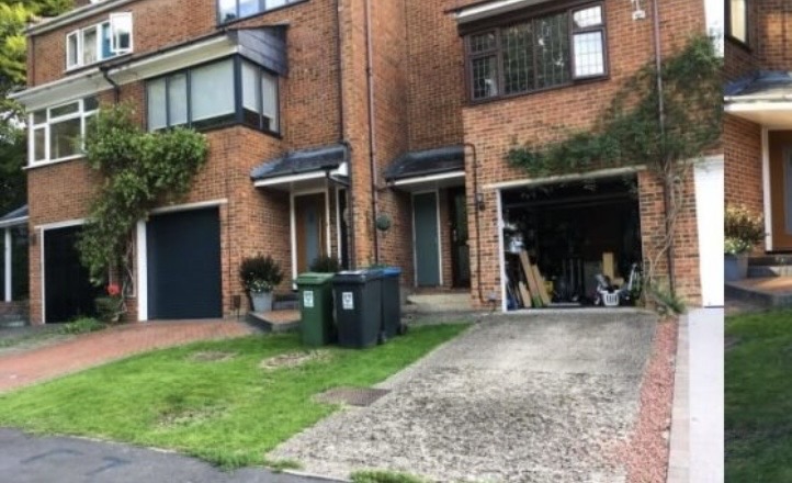 Just Driveways project before installation: A new finish, a different feeling